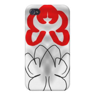 Ghost Flower iPhone Case iPhone 4 Case