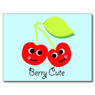 berry cute post cards