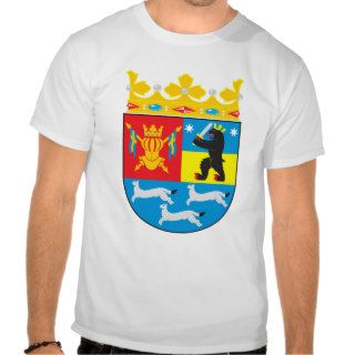 Western Finland Coat of Arms T shirt
