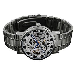 Winner Roman Numberal Men's Stainless Steel Mechanical Watch Watches