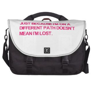 inspirational quotes laptop messenger bag