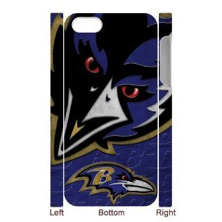 Custom Baltimore Ravens Back Cover Case for iPhone 5 5S IP 2294 Cell Phones & Accessories