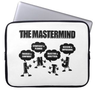 INTJ   The Mastermind Laptop Sleeve   Style #2