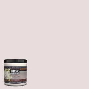 BEHR Premium Plus Ultra 8 oz. #100E 1 Coquette Interior/Exterior Paint Sample 100E 1U