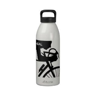 Personalized Sport Athlete Cycling Cyclist Riding Reusable Water Bottles