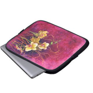 Orchids Among The Willow Laptop Case Laptop Sleeves
