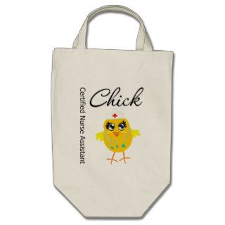 Medical Chick  v1 Certified Nurse Assistant Canvas Bags