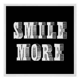 SMILE MORE   WORRY LESS DIPTYCH MOTIVATION QUOTE POSTER