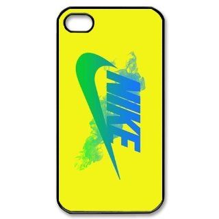Custom Nike Cover Case for iPhone 4 WX4906 Cell Phones & Accessories