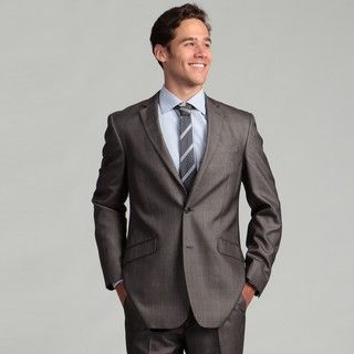 Billy London Grey Subdued Plaid Suit Separates Coat Billy London Suit Separates