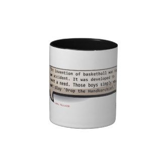 James Naismith The invention of basketball was Coffee Mug