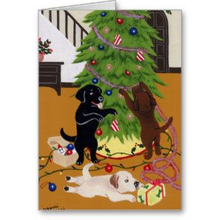Labrador Retriever Christmas Cards