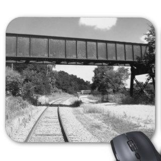 Train Tracks Mouse Pads