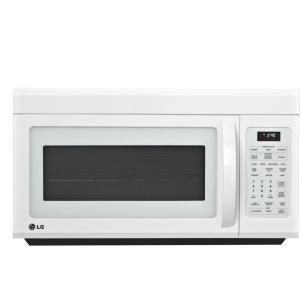 LG Electronics 1.8 cu. ft. Over the Range Microwave in White LMV1813SW