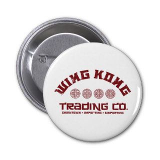 wing kong trading co. big trouble in little china buttons
