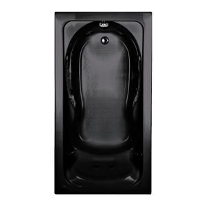 American Standard Cadet 5 ft. Whirlpool Tub in Black DISCONTINUED 2770.018W.178