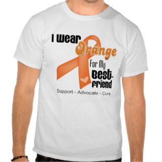 I Wear an Orange Ribbon For My Best Friend Tshirts