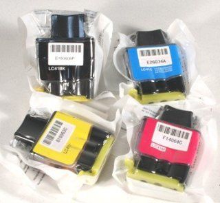 Compatible Brother LC 41 Ink Cartridge 2 Black 1 Cyan 1 Magenta 1 Yellow Electronics
