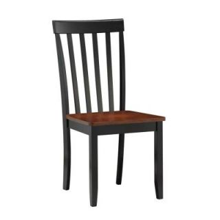 Boraam Bloomington Black/Cherry Dining Chair (Set Of 2) 21031