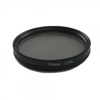 Fast Ship + Free Tracking Number, 55 Mm Circular Polarizing CPL Camera Lens Filter Black Provide Color And Contrast Enhancement  Camera & Photo