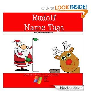 Christmas Craft Rudolf Name Tags (QuickCraft Christmas) eBook QuickCraft Kindle Store
