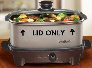 West Bend 84915 5 quart Oblong shaped Slow Cooker Replacement Lid  Other Products  