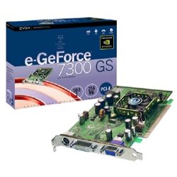 EVGA e GeForce 7300GS Graphics Card EVGA Video Cards