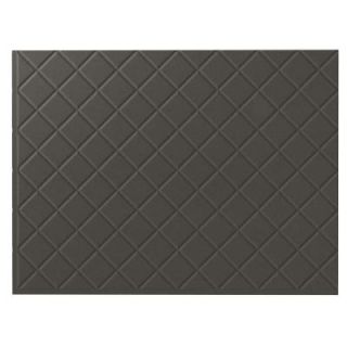 Fasade 4 ft. x 8 ft. Quilted Argent Silver Wall Panel S54 09
