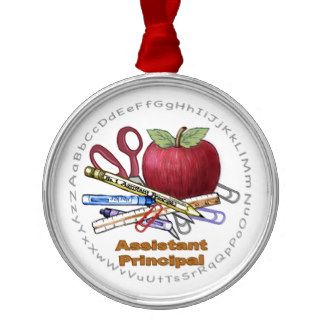 Assistant Principal Christmas Ornaments