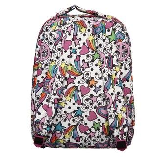 Skechers 'Rainbow Peace' 17.5 inch Backpack Skechers Fabric Backpacks