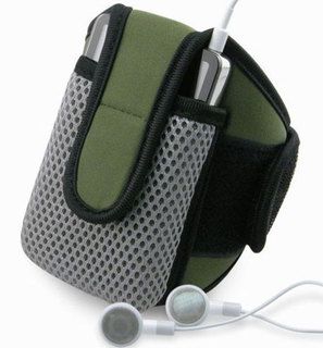 SportBand with Olive Case for Zune/ iPod Video Eforcity Cases