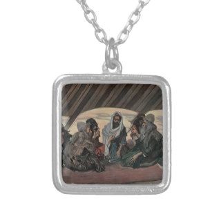 James Tissot Jethro and Moses, as in Exodus 18 Pendant