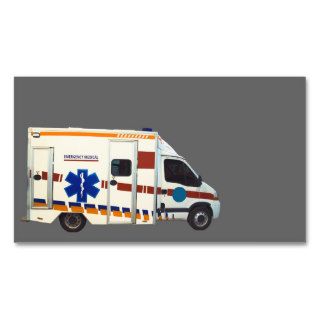 emergency medical business cards
