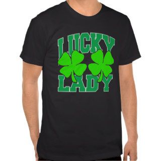 Lucky Lady Irish Women's Tee Shirts