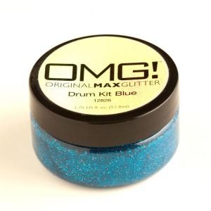 OMG 2 oz. Drum Kit Blue Original Max Glitter Paint 12826
