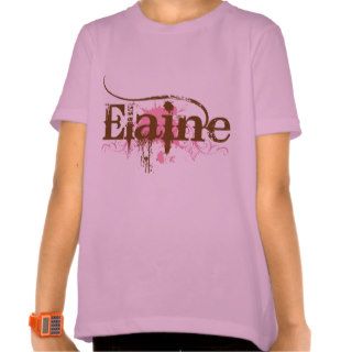 Cute Girls Name Elaine T shirt