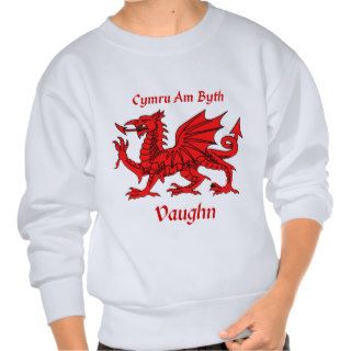 Vaughn Welsh Dragon Sweatshirts