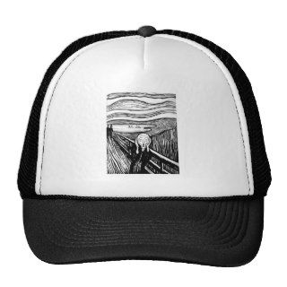 The Scream by Edvard Munch Hats