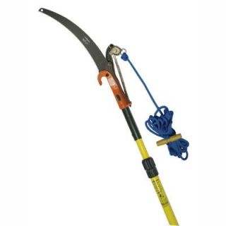 Jameson 7 14 ft. Telescoping Pole Saw with Center Cut Pruner, Blade and Rope TP 14 11