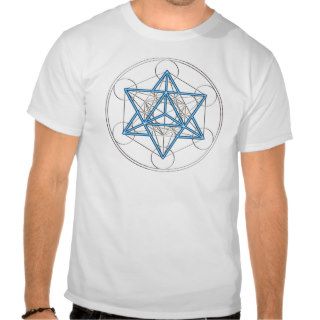 Star Tetrahedron   Merkabah   Metatrons Cube Tees