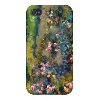 Rose grove by Pierre Renoir Cases For iPhone 4