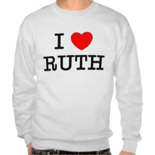 I Love Ryan Pullover Sweatshirt