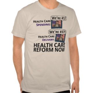 Health Care Spending and Delivery T Shirt