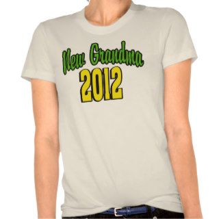 New Grandma 2012 T Shirt