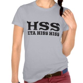 HSS   ETA HISS HISS   Logo Tshirt