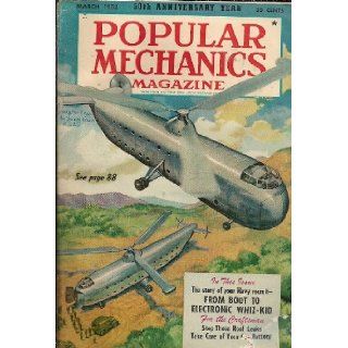 Popular Mechanics Magazine   March 1952 (Volume 97   Number 3) Jr. H. H. Windsor Books