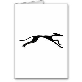 XX  Greyhound Racing Design Greeting Cards