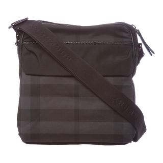 Burberry Small Black Beat Check Crossbody Burberry Designer Handbags
