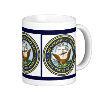 navy dept coffee mugs