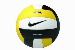 Nike 1100 Soft Set Outdoor Volleyball (Tour Yellow with Black/White)  Sports & Outdoors